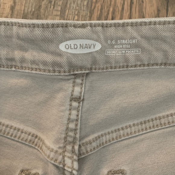 Old Navy O.G. Straight High Rise, Size 6 - Picture 3 of 6